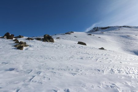 Montée au Pic de Caramantran.