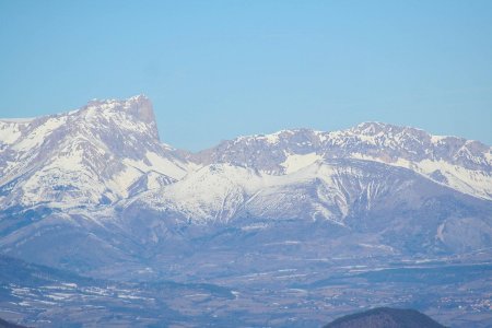 Pic de Bure (2709m), Tête de la Clappe (2019m), Crête de la Plane