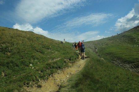 La suite vers le Col du Bonhomme