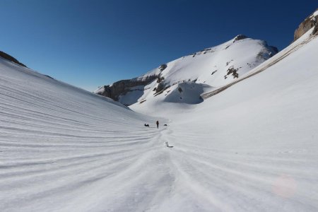 Descente par le vallon du Mas.