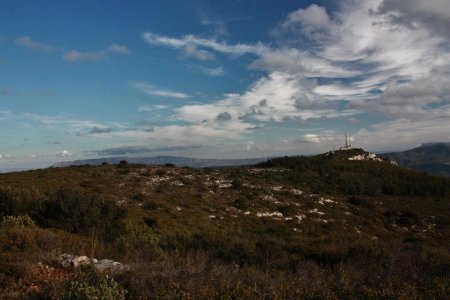 Regard arrière sur le Mont du Marseillais