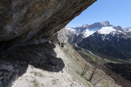 La vire de la Montagne de Paille.