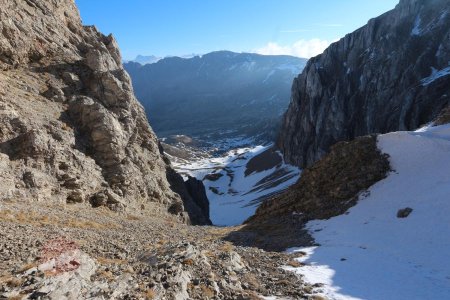 Du haut du couloir.