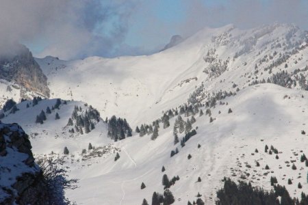 Pravouta, le Col de Bellefont