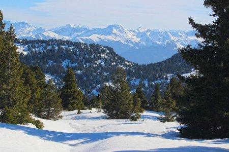 Avec Belledonne en fond