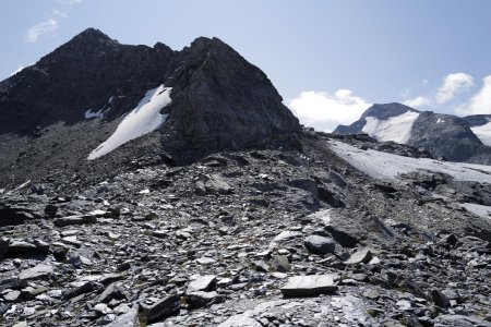 du col :  la Cime de la Vache