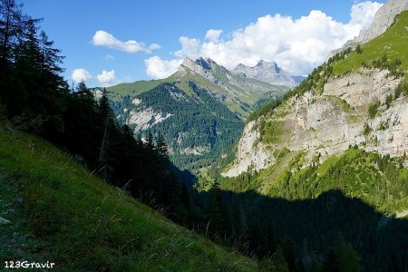 Montée vers le Trou à l’Ours