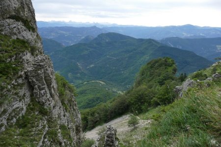 Enfilade des crêtes vers le Dévoluy