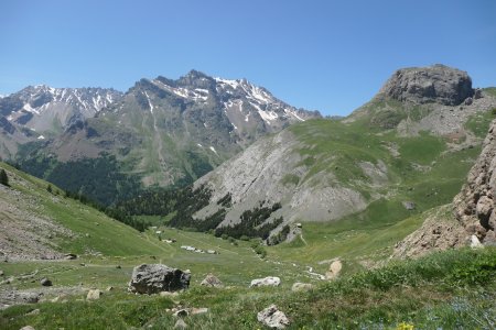 Descente à l’Alpe du Lauzet