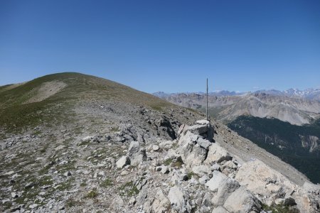 Début de la traversée vers le col de Prafauchier