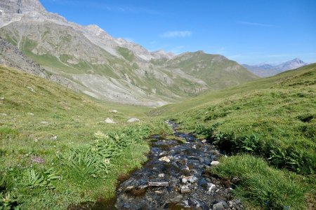 Le Ravin du Venton et le Pic du Vallon Crouzet