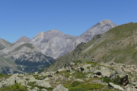 Rochers de Marapa, Pointe des Rochers Charnier et le Chaberton