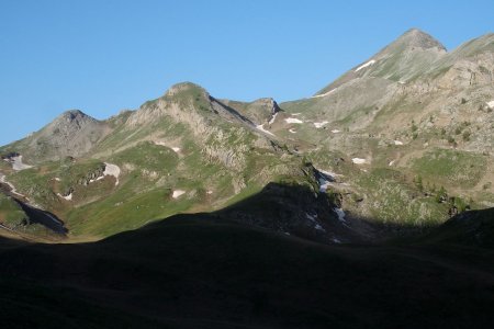 En montant vers le col de Chorges