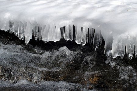 Stalactites.