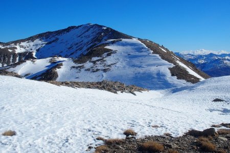 Dans le rétro vers le col de la Pare.