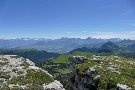 Sur une crête panoramique