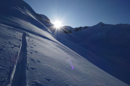 Le soleil se montre enfin.