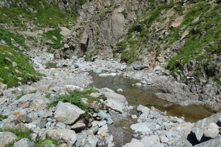 L’entrée du canyon