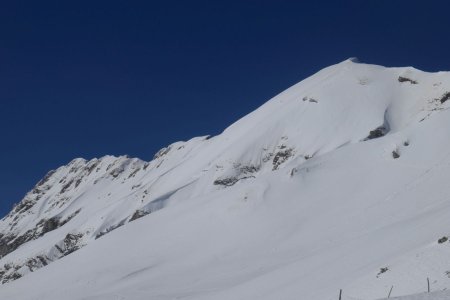 Les arêtes de la Tête de Vachères.