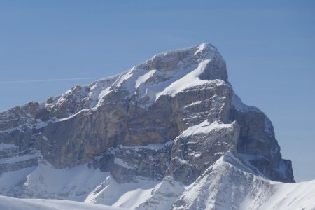 Gros plan sur la Tête de Garnesier.