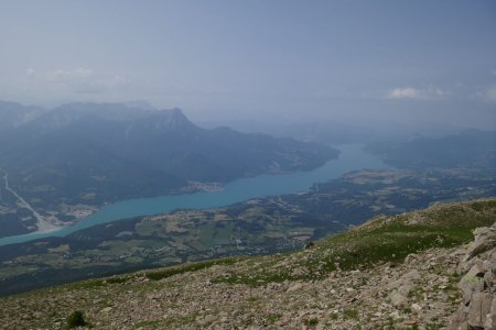 Une des plus belles vues sur le Lac de Serre-Ponçon.