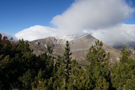 Ça souffle fort du côté de la Tête de Garnesier et des Ormans.