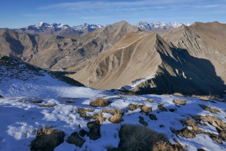 Sommet des Parias : pour la vue sur les Ecrins il ne faut pas trop en demander