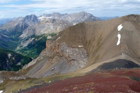 Encore de superbes tonalités en regardant vers le Haut Verdon