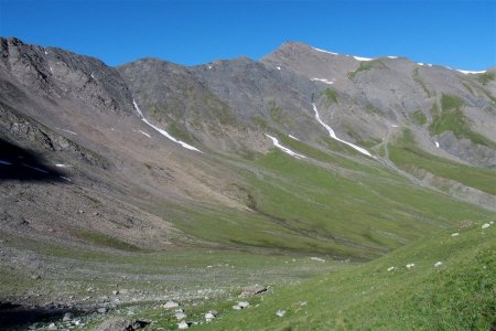 Regard en arrière sur la tête de Rissace, un très bon souvenir hivernal