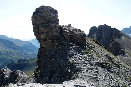 Rognon sur la crête