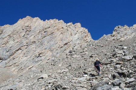 Dans le couloir... du col de Chambeyron !