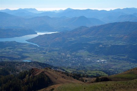 Point de vue sur Chorges et Serre Ponçon