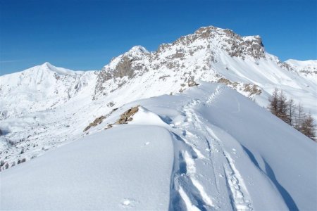 Sur la crête de la Gardette avec le trio Piolit, Parias et Pousterle