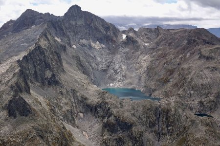 Pic Maubic, pic Long, et lac Tourrat