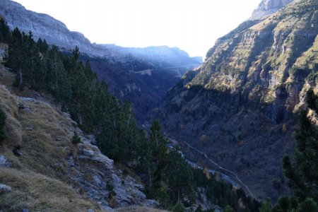 Côté canyon, autre ambiance, froide et austère...