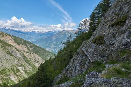 Passage au-dessus des mines