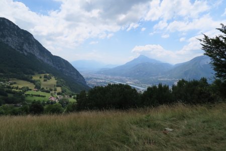 Mont Saint-Martin, le Moucherotte en ralliant le parking