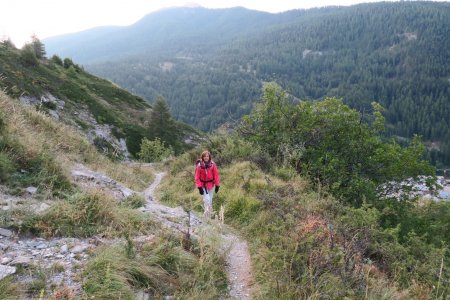 Montée vers les Eygliers