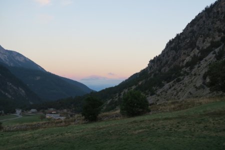 Les Écrins dans les nuages