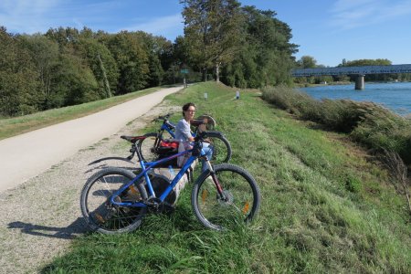 Pause sur la berge 