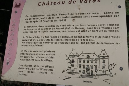 Histoire du Château de Varax