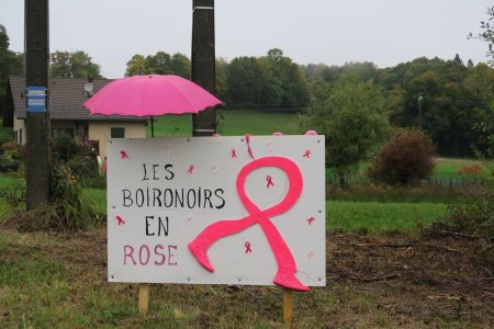 Rose, couleur du jour à Bois Rond