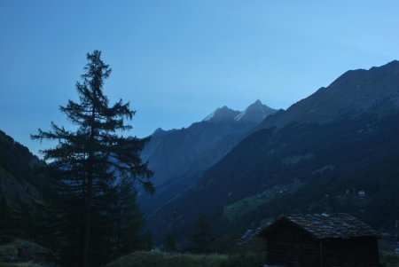 Dom et Täschhorn, du massif des Mischabels