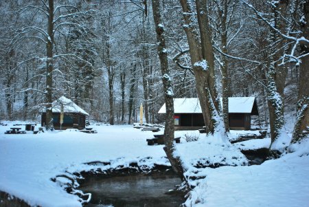 Les cabanes de Hochwiese permettant une halte en été