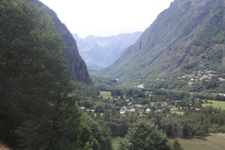 Vallée de la Séveraisse et Brèche de Faraut au fond