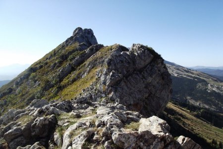 Au Col Vert, Rochers du Ranc des Agnelons