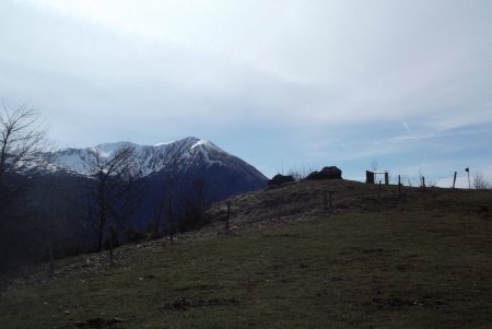 Au col, face au Grand Serre