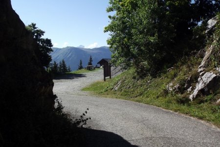 Vers les tables d’orientation du Collet