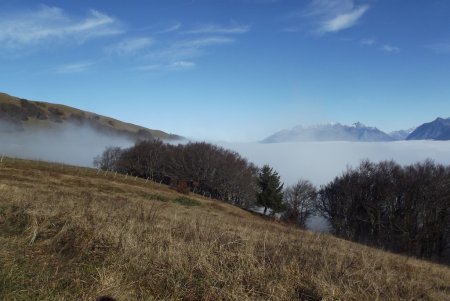 La combe de descente