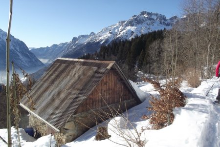 Chalet d’alpage et Belledonne